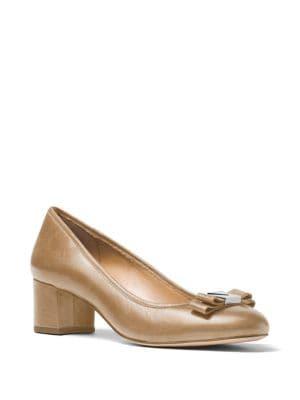 Michael Michael Kors Caroline Mid Leather Pumps