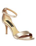 Steven By Steve Madden Vienna Leather Open Toe Strappy Sandals