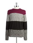 Dkny Jeans Block Striped Pullover