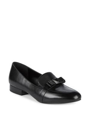 Michael Michael Kors Caroline Bow Leather Loafers