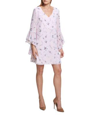 Kensie Dresses Floral-print Shift Dress