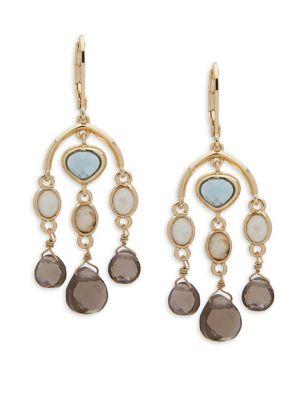 Anne Klein Mother-of-pearl Multiple Drop Earrings