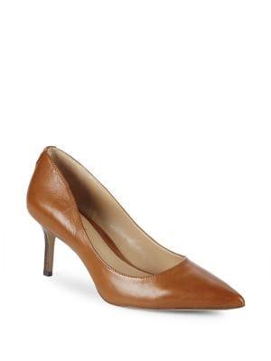 Lauren Ralph Lauren Landette Point Toe Leather Pumps
