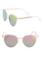 Jessica Simpson 59mm Cat Eye Sunglasses