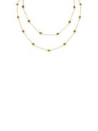 Marco Moore 14k Yellow Gold & Citrine Necklace