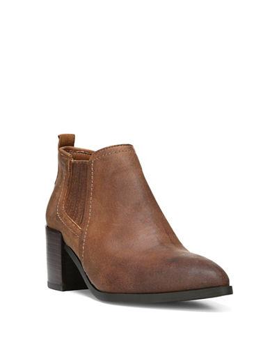 Fergie Magic Distressed Leather Bootie