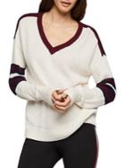 Bcbgeneration Striped V-neck Sweater
