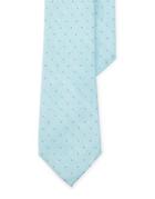 Lauren Ralph Lauren Pin Dot Linen-silk Tie