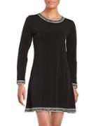 Michael Michael Kors Petite Long Sleeved A-line Dress