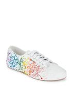 Superga Splattered Lace-up Sneakers