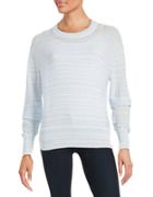 Dkny Heathered Cotton Pullover
