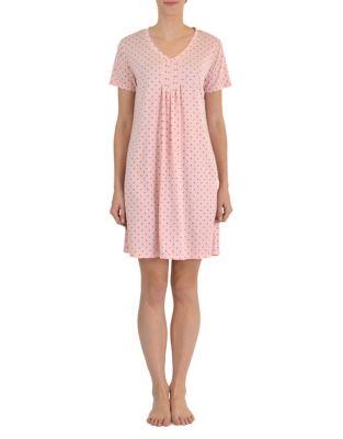 Claudel Polka-dot Pleated Gown