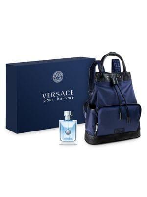 Versace Pour Homme 2-piece Eau De Toilette & Backpack Set- $122 Value