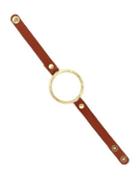 Lucky Brand Under The Influence Leather Circle Bracelet