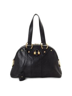 Yves Saint Laurent Muse Leather Tote