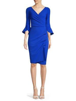 Chiara Boni La Petite Robe Short-sleeve Sheath Dress
