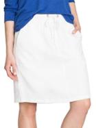 Nic+zoe Open Road Cotton Blend Skirt