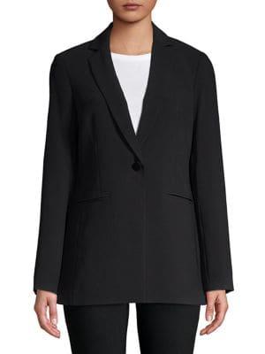 Karl Lagerfeld Paris One-button Long Jacket