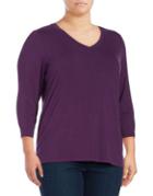 Lord & Taylor Plus Imperial Women Top