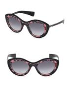 Emilio Pucci 53mm Oval Sunglasses