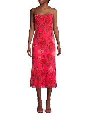 Cmeo Collective Floral Printed Slip Dress