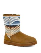 Ugg Classic Short Pendleton Shearling-lined Boots