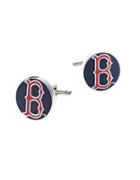 Blue Boston Red Sox Cufflinks