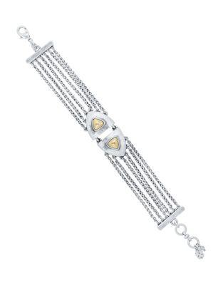 Lucky Brand Semi-precious Stone Multi-strand Bracelet
