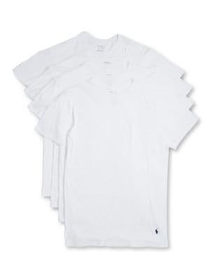 Polo Ralph Lauren 3-piece Crewneck Tees + 1 Bonus Tee