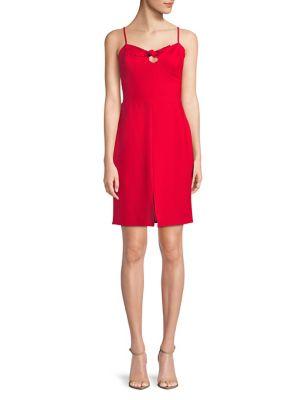 Adelyn Rae Spaghetti Strap Cut-out Dress