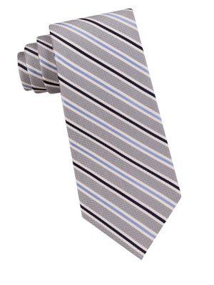 Lord & Taylor The Mens Shop Multistriped Silk Tie