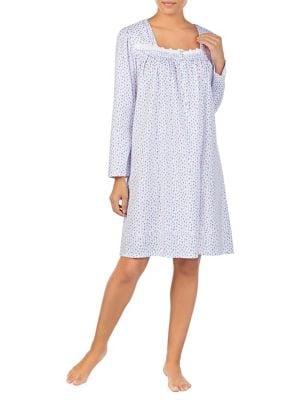 Eileen West Short Squareneck Gown