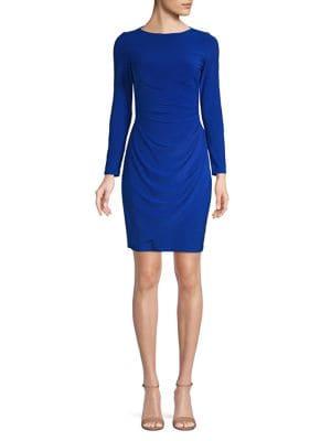 Eliza J Long-sleeve Sheath Dress