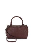 Calvin Klein Leather Satchel Handbag