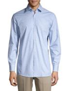 Hugo Plaid Button-front Sports Shirt