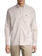 Brooks Brothers Red Fleece Striped Oxford Button-down Shirt