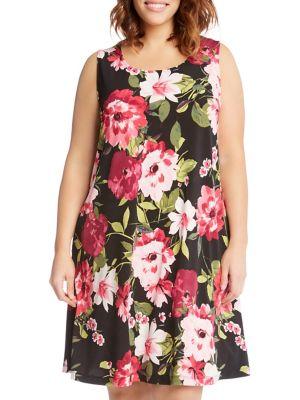 Karen Kane Floral Print Chloe Dress