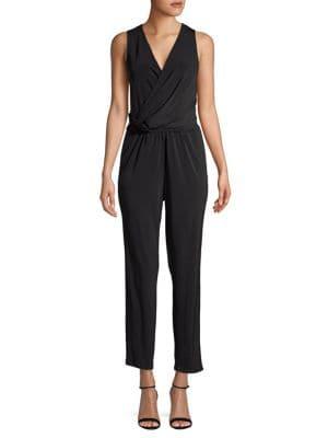 Michael Michael Kors V-neck Twist Jumpsuit