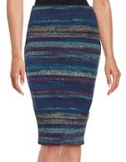 Design Lab Lord & Taylor Ribbed-knit Pencil Skirt