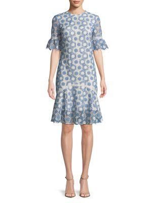 Shoshanna Textured Knee-length Dress