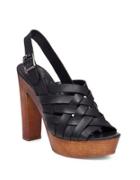 Vince Camuto Elyza Leather Platform Sandals