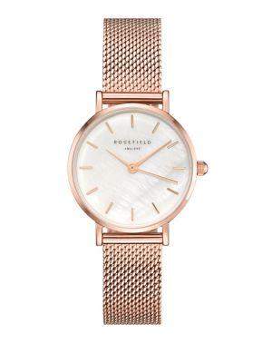 Rosefield The Small Edit Stainless Steel Bracelet Watch