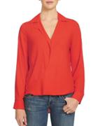 1 State Drape Front Blouse