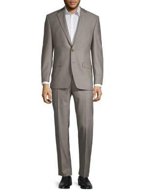 Lauren Ralph Lauren Classic-fit Birdseye Ultraflex Suit