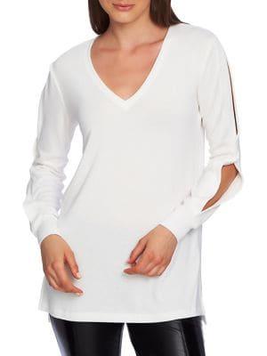 1.state Twist Sleeve Top
