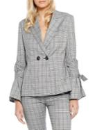 Walter Baker Ella Plaid Suit Jacket
