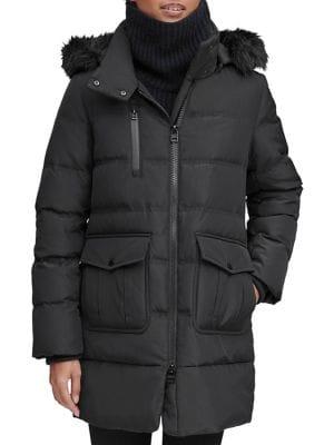 Marc New York Astoria Faux Fur-trimmed Puffer Jacket