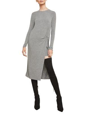 Bcbgmaxazria Twist-front Shift Dress