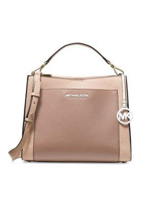 Michael Michael Kors Medium Gemma Colorblock Pocket Satchel