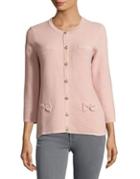 Karl Lagerfeld Paris Bow Accented Cardigan